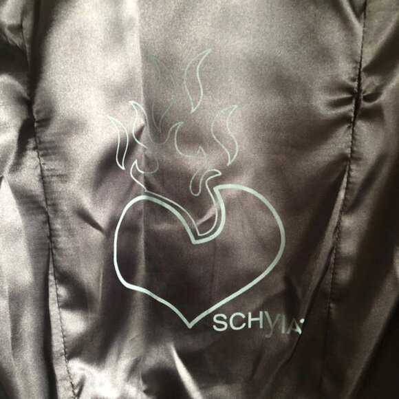 Schyia Lamb Leather Jacket XS Black Soft Supple - Picture 12 of 15